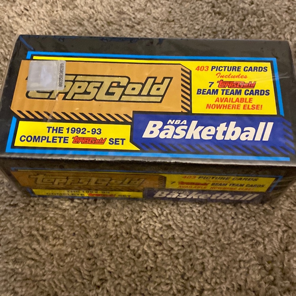 ToppsGold NBA Basketball 1992-93 Complete Set